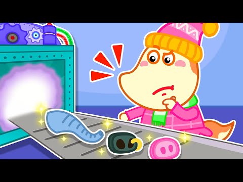 Oh, No! Where is My Nose? 👃 | Wolfy - Baby Cartoons