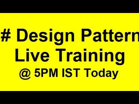 Design Pattern Training | Design Pattern C# Tutorial | CSharp Design Patterns Course
