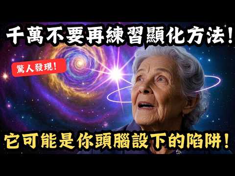 千萬不要在胡亂的去練習各種的顯化方法了，它可能是你頭腦設下的陷阱！活在當下，你就能吸引一切美好！能量業力 宇宙 精神 提升 靈魂 財富 認知覺醒 修行