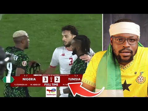 GHANAIAN HONEST OPINION ON NIGERIA🇳🇬3-2 🇹🇳TUNISIA - AFCON 2025!