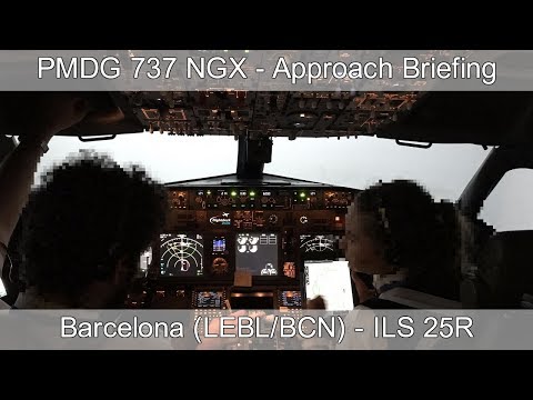 How to read an Approach Chart by a Real Boeing 737 Pilot | PMDG 737