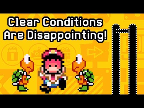 Why Clear Conditions In Super Mario Maker 2 Are Disappointing