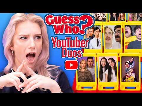 Guess Who: YouTuber Duos Edition!