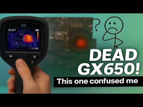 I Took On a Dead ASUS Zephyrus GX650 Board Repair—And I Almost Made It Worse