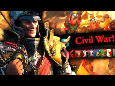 Uniting Humanity by Starting a Civil War in Total Warhammer 3