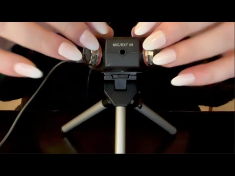 ASMR | Random Tascam DR-05X tapping & scratching, intense, longer nails, no talking