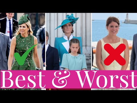 Best & Worst June 2025 - Princess Kate at Trooping, Queen Maxima in Czech Republic, Queen Mary
