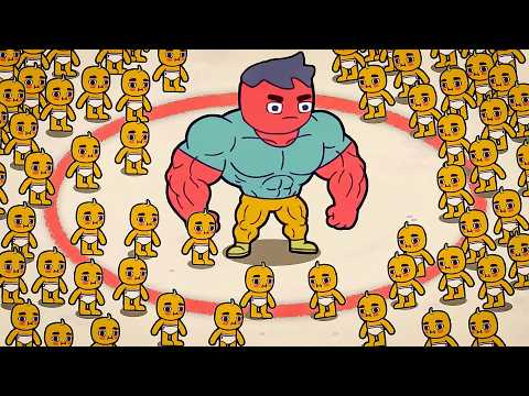 1 dude vs 456 babies