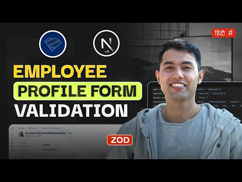 Next.js 15 + Zod: Complete Employer Profile Form Validation with RHF (Job Portal App)