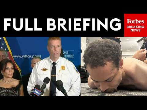 BREAKING: D.C. Officials, Police, FBI Hold Press Briefing After Suspect Apprehended In WHCD Shooting