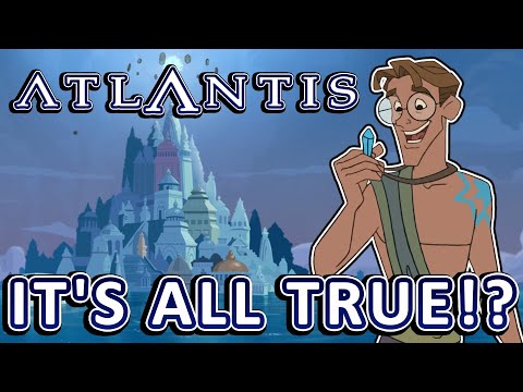 Atlantis 2: The True Mythology Behind Disney's Atlantis and its SEQUEL!