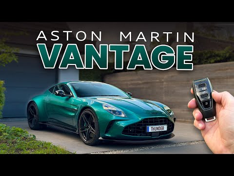 2025 Aston Martin Vantage Review - 665 hp Twin Turbo V8 POV