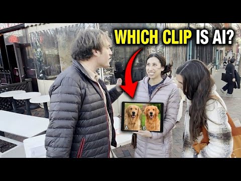 I asked strangers if they could tell what's AI and what's real... This happened...