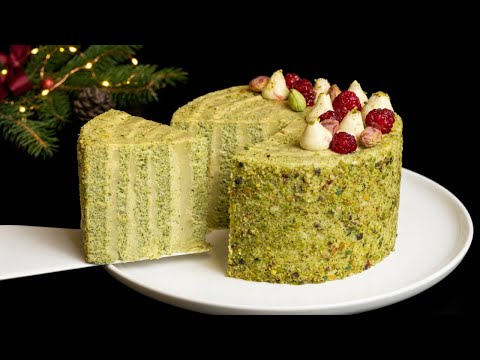 Ultimate Pistachio Cake Recipe | Extra Creamy & Soft Layers!