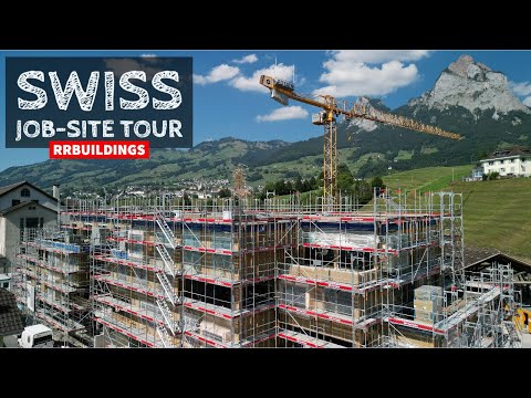Swiss Construction Site Tour - Insane Building Details