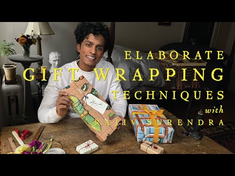 3 TIPS/TECHNIQUES TO MAKE YOUR HOLIDAY GIFT WRAPPING VERY CLASSY! with Rajiv Surendra