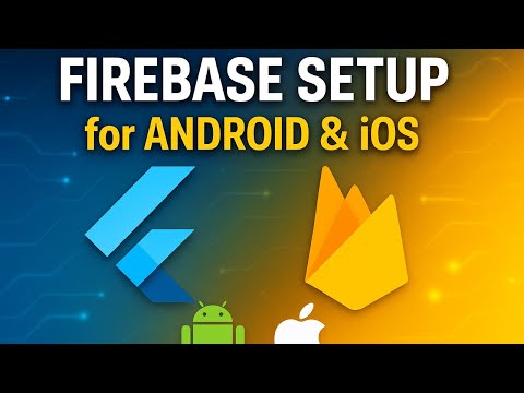 How to Setup Firebase in Flutter 2025 || Flutter Firebase Setup for Android and IOS