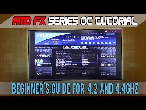 AMD FX-8320 (FX-4300/6300/8350 too) Beginner's Overclocking Tutorial