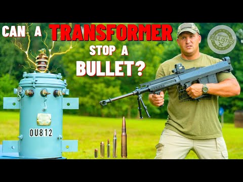Can A TRANSFORMER Stop A BULLET ?