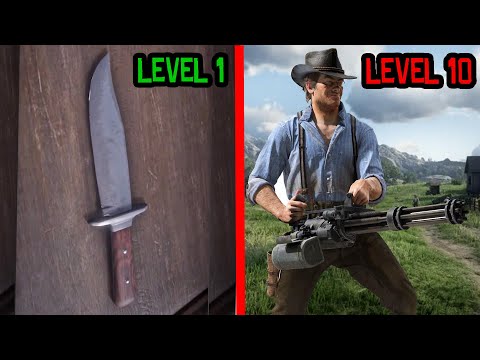 Upgrading Weakest to Strongest Weapons in Red Dead Redemption 2