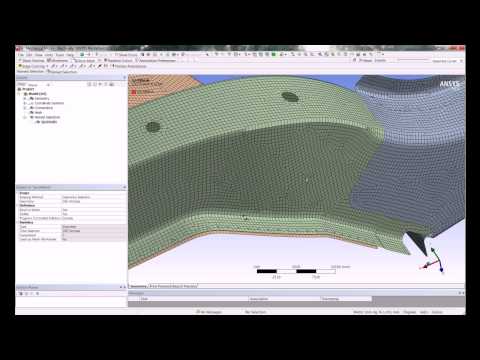 How to use ANSYS Workbench for Shell Meshing and Editing