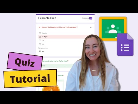 Google Forms Quiz Tutorial | How to Create a QUIZ Assignment in GOOGLE CLASSROOM