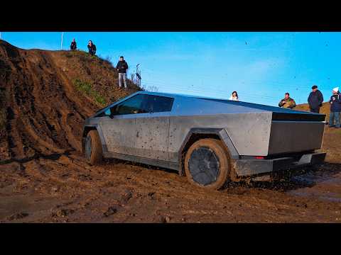 EVERYONE WANTS TO DRIVE TESLA CYBERTRUCK and RAM TRX against SUBARU, JEEP, HYUNDAI, SUZUKI