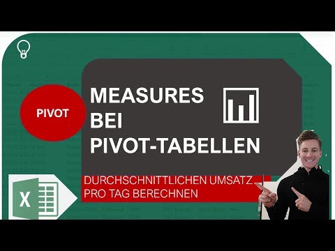 Durchschnittlichen Umsatz pro Tag mit Pivot-Tabellen und Measures berechnen I Excelpedia