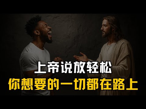 上帝说放轻松，你想要的一切都在路上！信靠上帝的时机