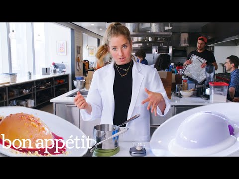 Pro Chef Learns How to Make a Raindrop Cake | Bon Appétit