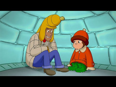 George Builds an Igloo! โ๏ธ ๐ต Curious George | Animal Friends