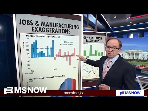 Steve Rattner: Manufacturing employment is actually down since Trump took office