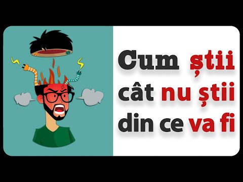 Cum știi cât nu știi din ce va fi