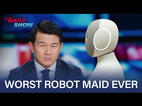 Ronny Chieng Meets Neo, the World’s Stupidest Robot Maid | The Daily Show