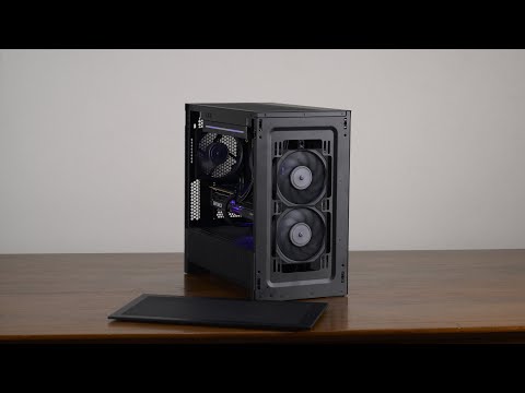NZXT H3 FLOW AMD R7 9700X x RTX 5060Ti Black Aesthetic Build