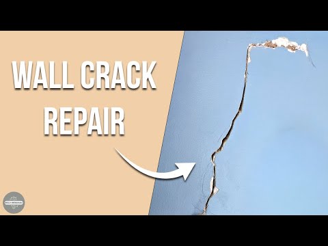 How to Repair a Wall Crack with Joint Compound | DIY Home Repair