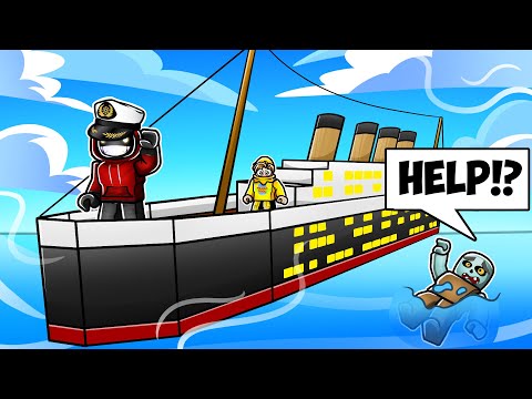 We Unlocked The TITANIC In Roblox Sharkbite