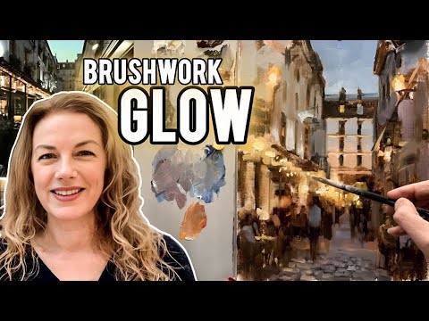 Cityscape Oil Painting Tutorial - How to Build Drama and Light in Your Oil Paintings