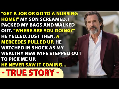 My Son Said “Get A Job Or Go To A Nursing Home” — I Just Left Smiling... True Story