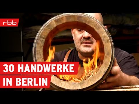 Böttcher, Sattler, Metzger - die 30 legendärsten Handwerke | Berlin erleben | Reportage