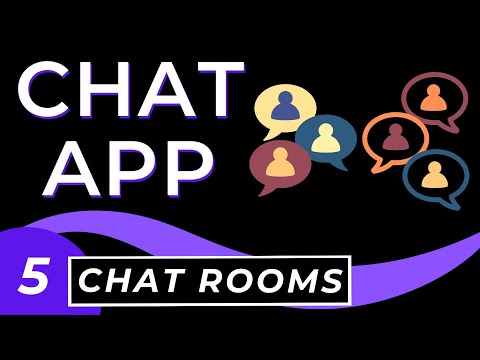 Real Time Chat App with Users, Rooms | Node.js, Express, Socket.io