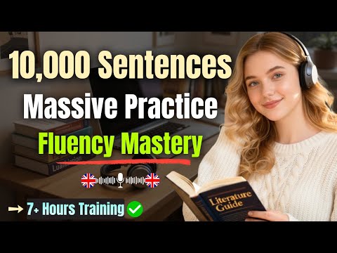7+ Hours to English Fluency | 10,000 Powerful Sentences for Confident Speaking