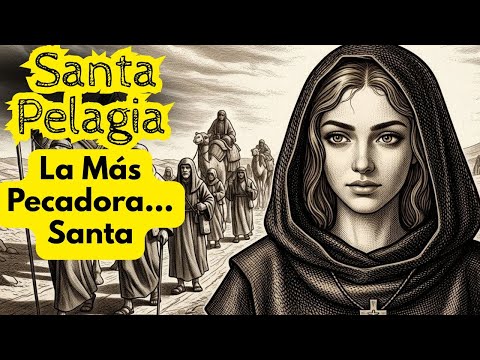 La mujer que todos querían poseer…y terminó haciendo llorar al cielo con su conversión—Santa Pelagia