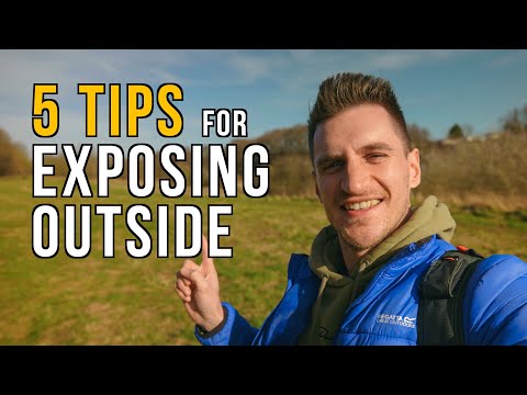 HOW TO EXPOSE CORRECTLY when filming yourself OUTSIDE in the sun