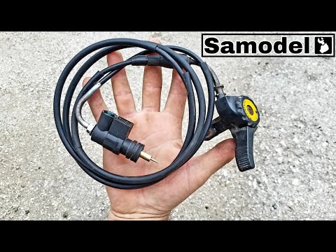 Mechanical choke for a scooter DIY