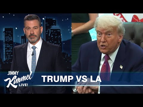 Jimmy Kimmel Tells the Truth About What’s REALLY Happening in LA
