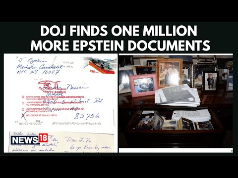 Epstein Case Update: Over One Million Additional Epstein Documents Discovered, DOJ Confirms | N18G