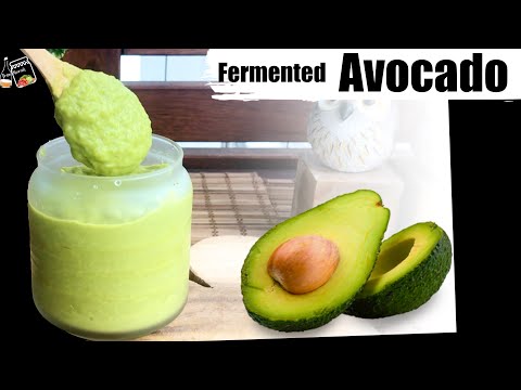 Probiotic Rich Avocado / Fermented Avocado / Lacto Fermented Avocado