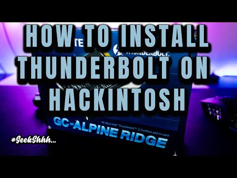 Flashing an Alpine Ridge Thunderbolt 3 Card for Hackintosh #CH341A #MacPro #TitanRidge #Gigabyte #Gc