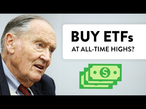 Jack Bogle: Should you buy Index Funds at All-Time Highs?